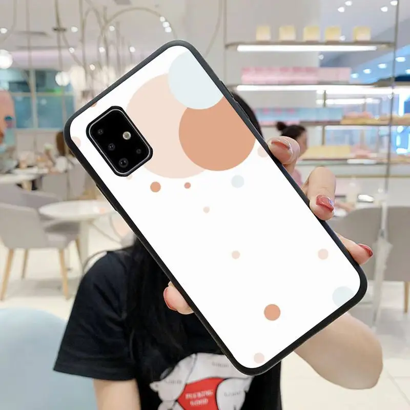 

Wave Point Phone Case For Samsung A10 A11 A20 A21 A30 A31 A40 A50 A70 A80 A91 S E Fundas Cover