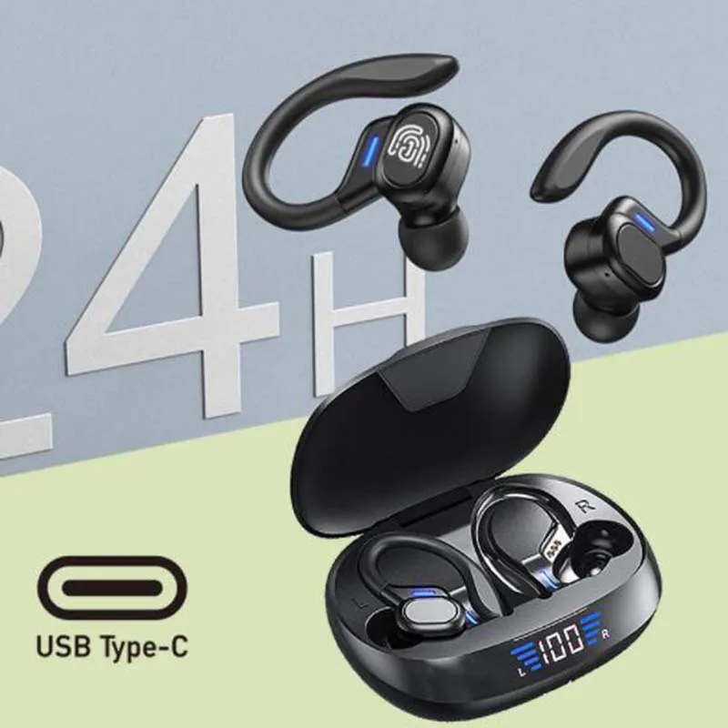 GAINBANG VV2 TWS Wireless Bluetooth Earphones Touch Control Earbuds Noise Canceling Headphones Sport Waterproof Headset With Mic |