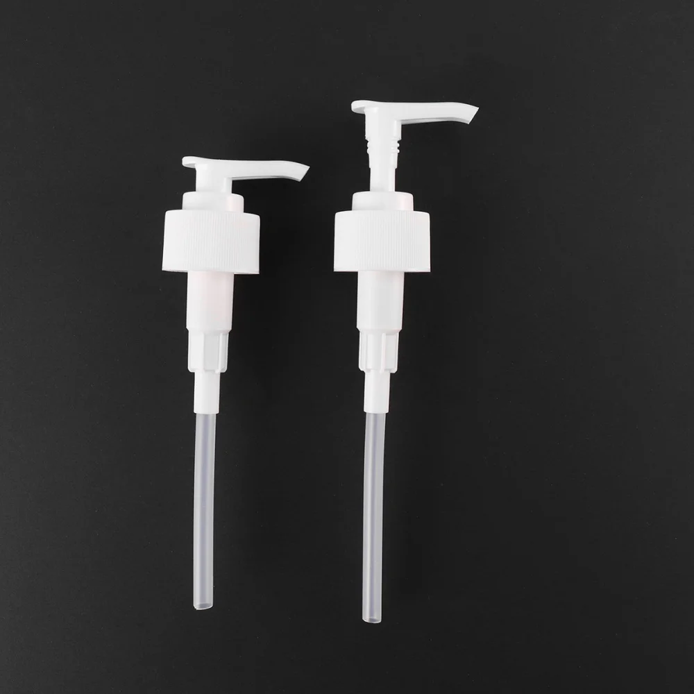 

10pcs Lotion Dispenser Pump Travel Bottle Pump Nozzle for Shampoo Hand Soap Bottles DIY (White, 28mm)