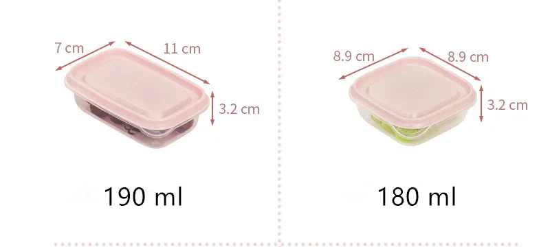 17 шт. кухонное Хранение продуктов коробка набор контейнеров с крышками микроволновая печь безопасного хранения Ящики-органайзеры для еды зерна овощи фрукты