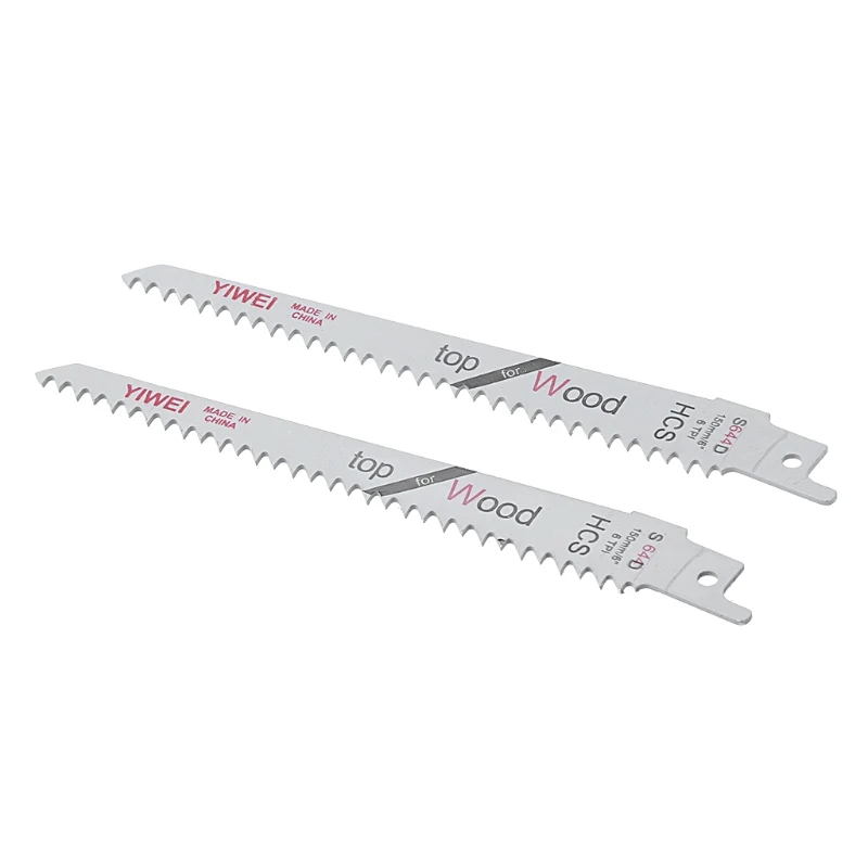 

2Pcs 6in Blades Reciprocating Saw Sharp S644D Extra Sabre Pruning For Wood Safety RXJB
