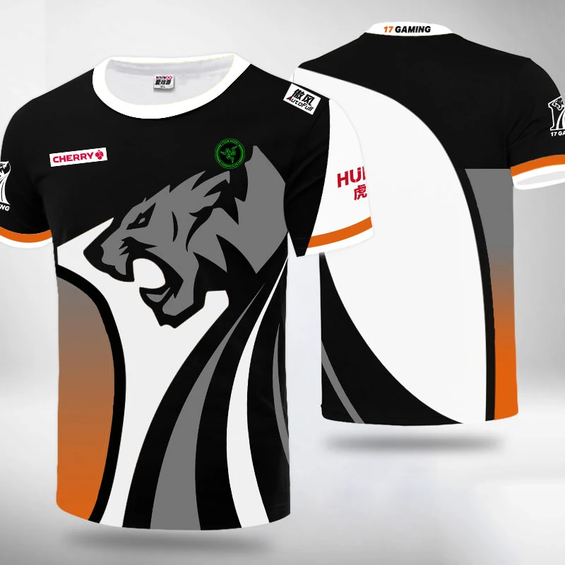 CS:GO Esports Team 17TEAM Player Jersey Team Uniform Customized ID Fans Game T shirt For Men Women Custom Name Tees Shirt images - 6