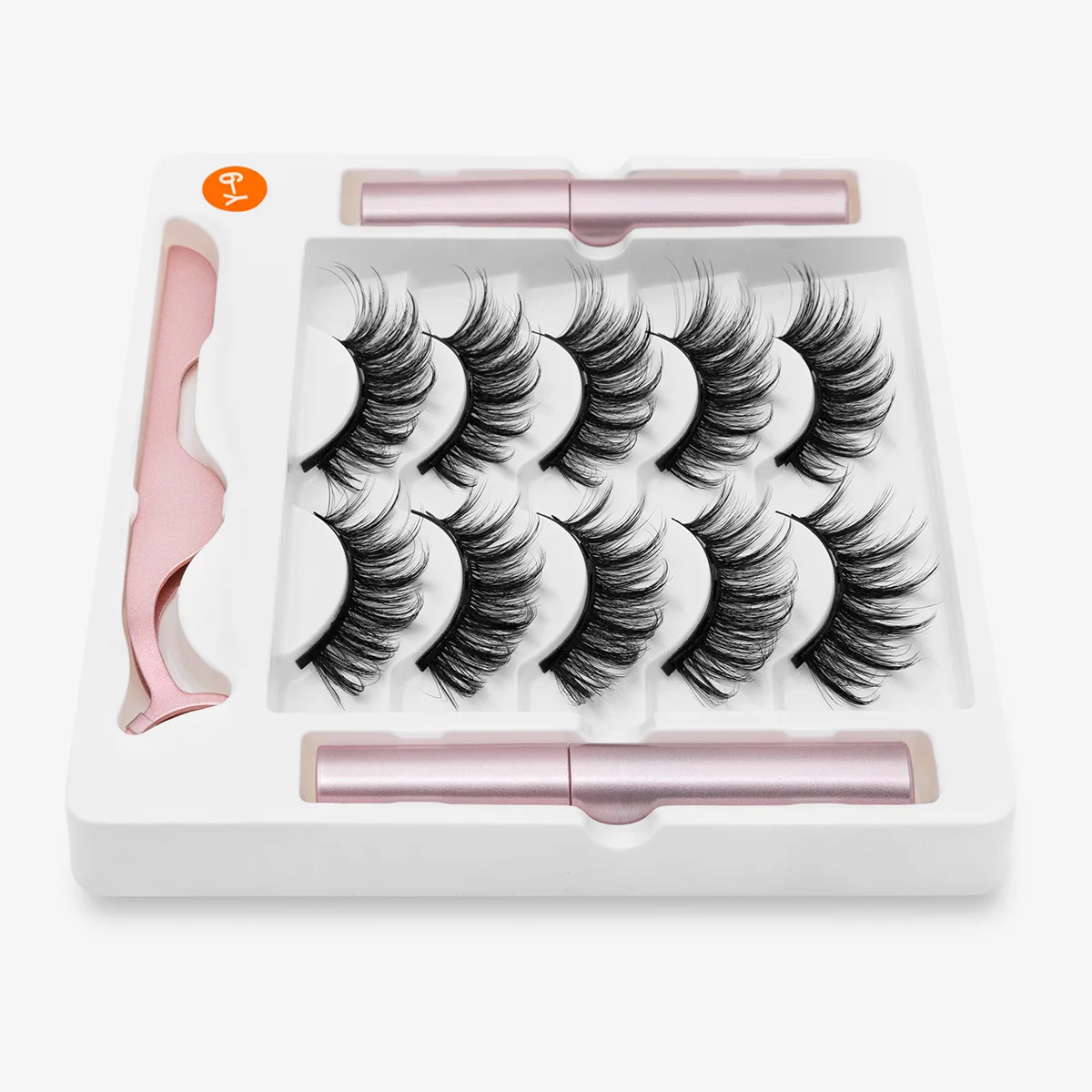 Набор Магнитных накладных ресниц 2/3/5 пар 5 магнитных водонепроницаемая подводка