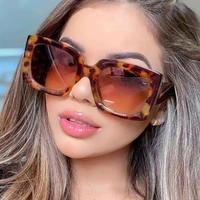 new brand square sunglasses woman oversized black style shades for women big frame fashion sunglasses female uv400 glasses