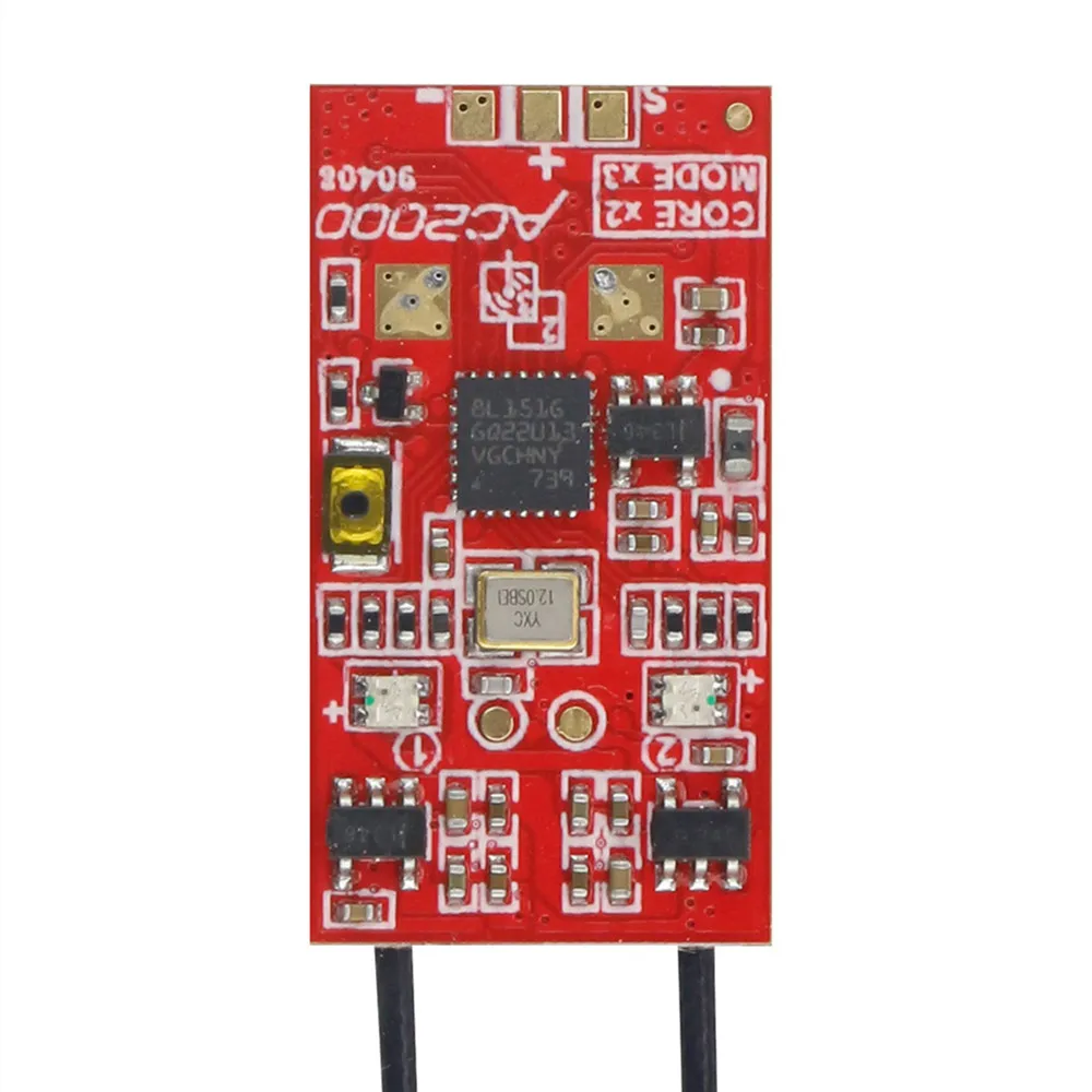 Новинка 2019 двухъядерный трехрежимный мини ресивер X BOSS AC2000 RSSI Frsky D16 S FHSS XM + X9D