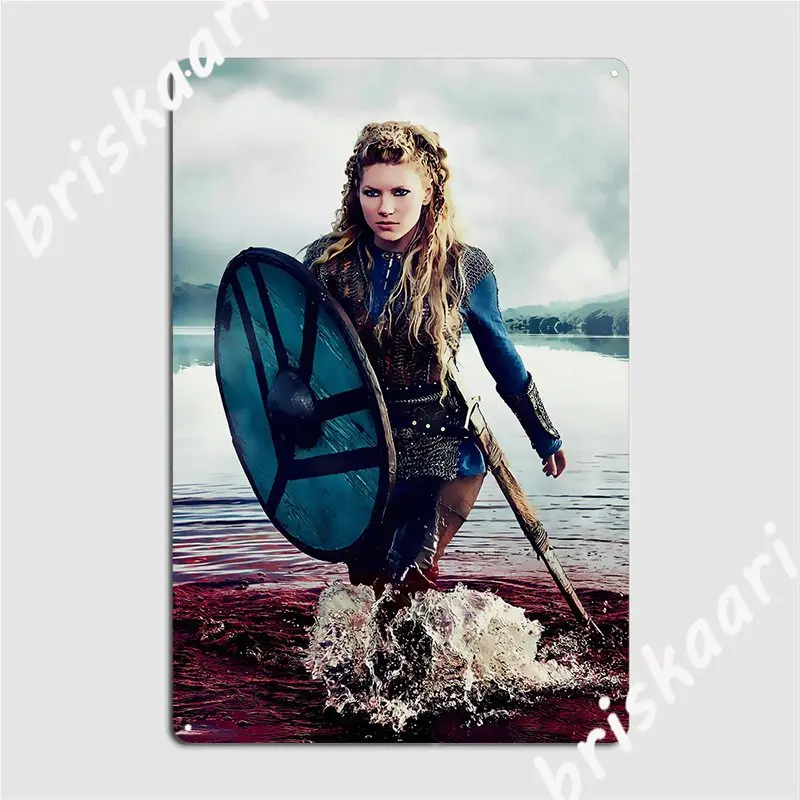 

Металлический знак Lagertha создание кинотеатра роспись кино кухня жестяной знак плакат