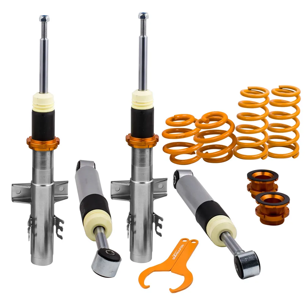 Топ Coilover комплект подвески для VW Transporter MK 5 T5 + T6 T28 T30 2003 2015|Амортизаторы и опоры| |