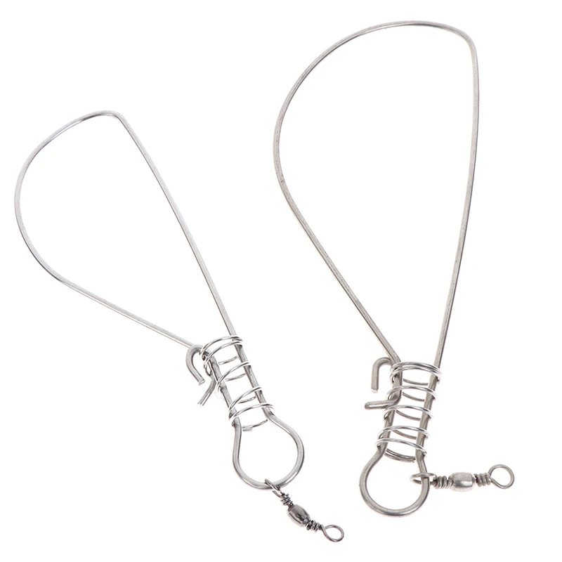 1 шт. рыболовный замок с пряжкой из нержавеющей стали прямой для рыбы Стрингер