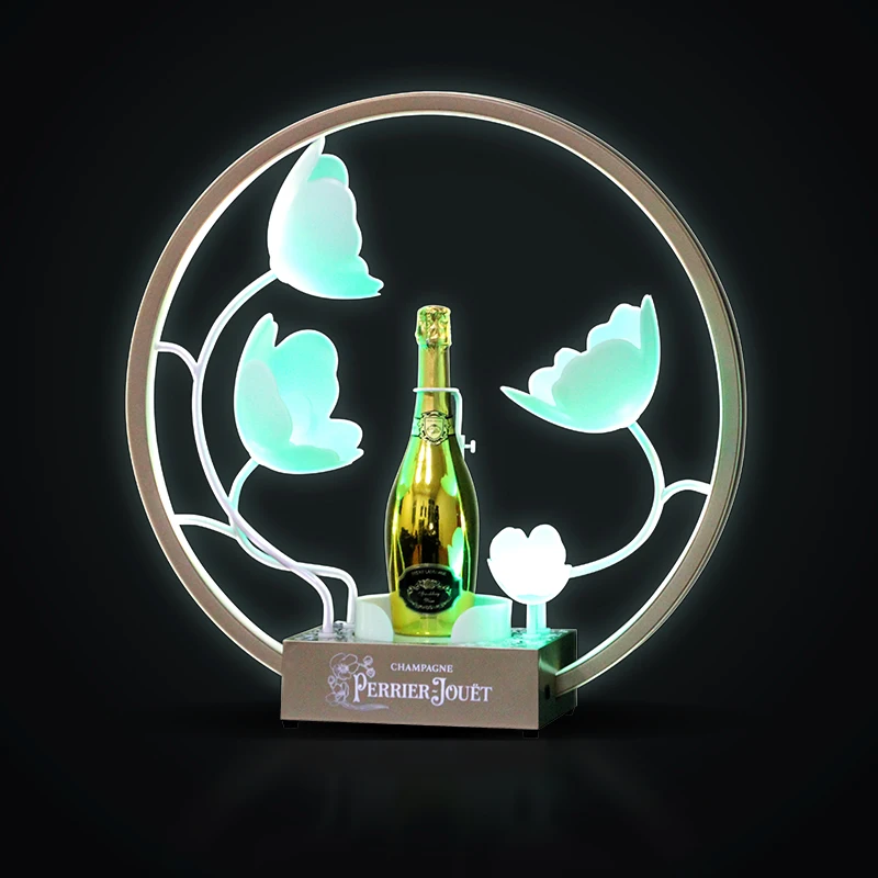 Перезаряжаемая бутылка для шампанского Perrier Toy дисплей VIP сервис презентаций