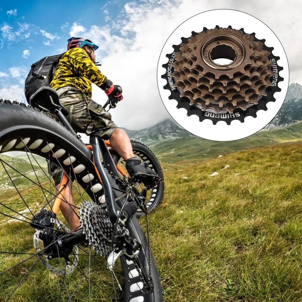 Новый велосипедный маховик MF TZ500 / TZ21 7 скорость 14 28T для MTB дорожный мотоцикл