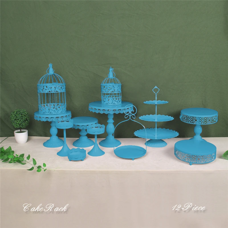 12 шт. Свадебный десертный поднос подставка для торта вечерние поддоны кексов