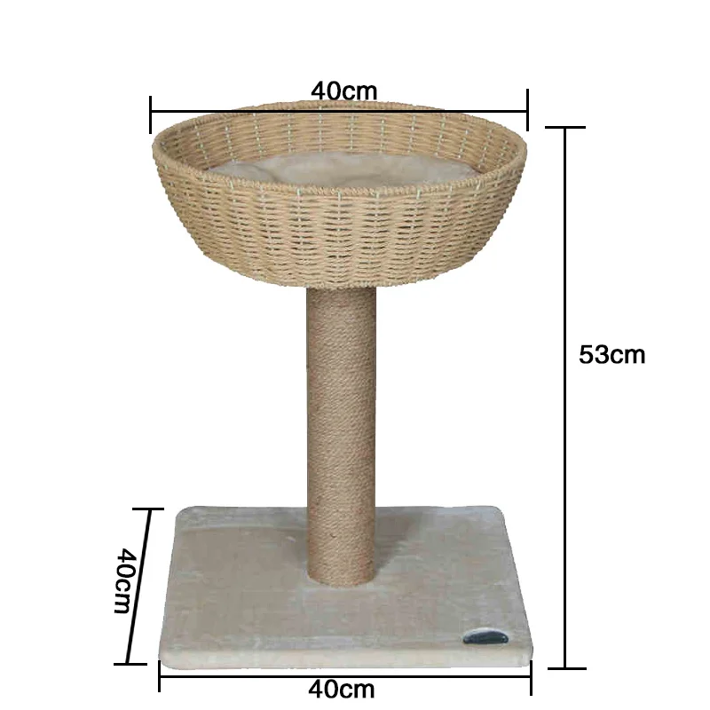 Когтеточка JJ60MZP деревянная для скалолазания и бега домашних животных|Мебель