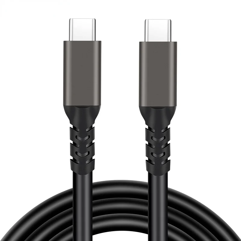 Кабель USB C-USB C 20 Гбит/с 3 2 Gen Type 100 Вт быстрая зарядка 5 А источник питания видеовыход