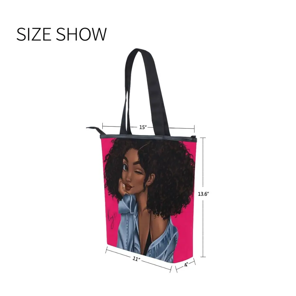 Холщовая Сумка тоут ALAZA для женщин хлопковая тканевая Сумочка покупок