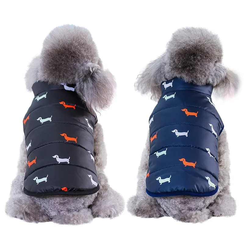 

Autumn Winter Cloth Cool Pet Dog Warm Cloth British Style Jacket Coats with Fur Collar Small Medium Dogs Pet Clothing Wholesale