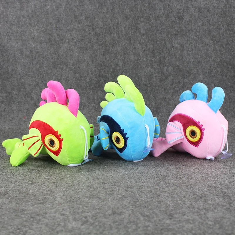 

16cm 3styles High quality Murloc Soft Stuffed Animal plush Toys fish doll for children's Gift
