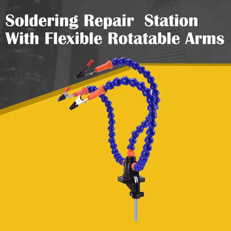 Гибкая вращающаяся на 2/3 дужек для пайки и ремонта сварочные инструменты