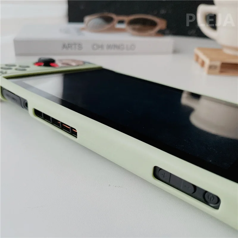 Смешной милый мягкий чехол с рисунком из аниме Для Nintendo Switch NS NX накладка на заднюю
