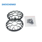 Сетка для автомобильной аудиосистемы Shevchenko, 3 дюйма, 92 мм, алюминиевый защитный динамик, высокая твердость, 2 шт.