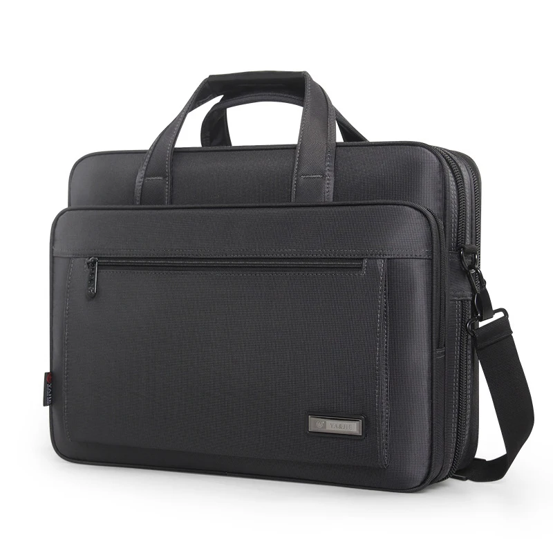 OYIXINGER Men's Business Briefcase For MacBook Dell hp 15.6 Inch Laptop Messenger Bag Office Documents Handbags Shoulder Bags