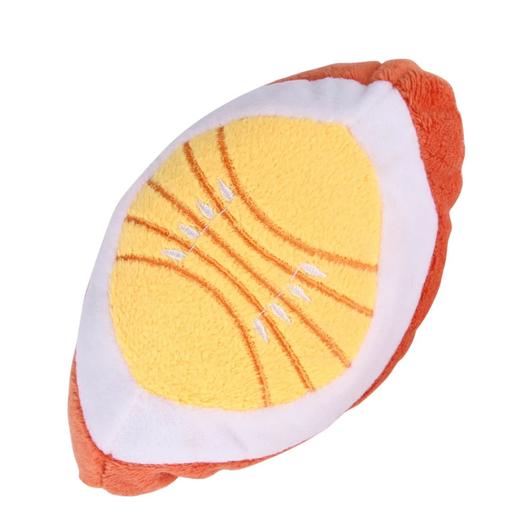 

1pc Pet Dog Bite Toy Creative Lemon Pet Plush Toy Pet Teething Toy Dog Squeaky Toy Vent Boring Toys Dog Supplies Multicolor