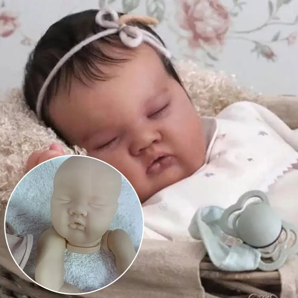 

Новый 20-дюймовый Кукла реборн в комплекте ASHIA милый мягкий реалистичный Спящий ребенок J7V1
