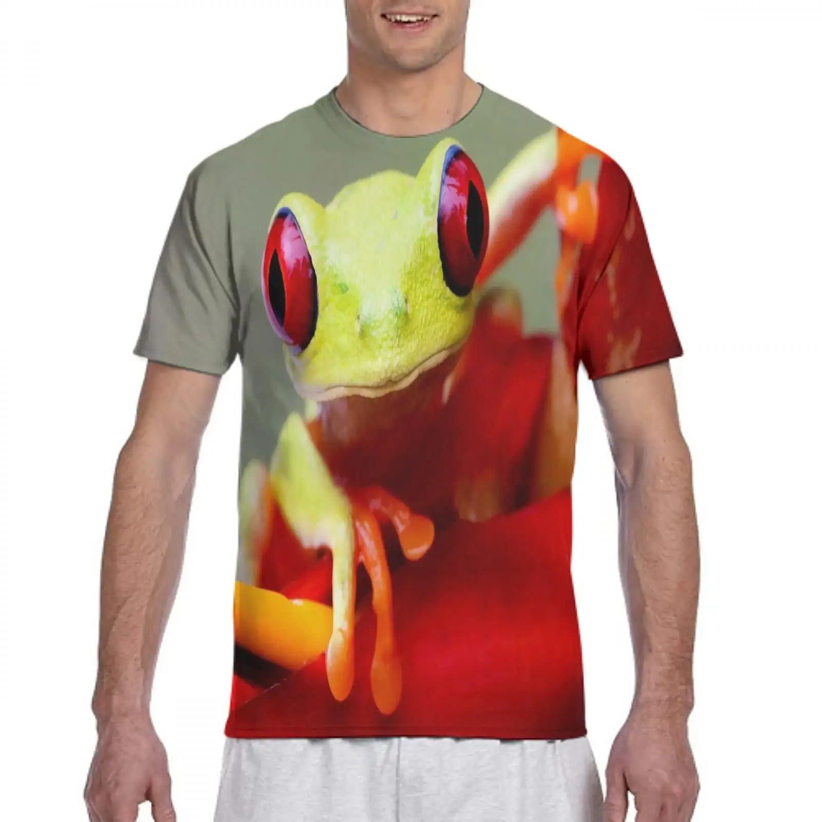 

brand frog social t shirt cute female/male pubg t shirt frog lure female/male t shirt
