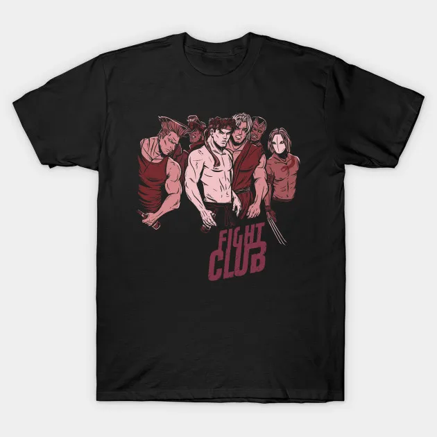 

Men t-shirt Fight Club(3) tshirt Women t shirt
