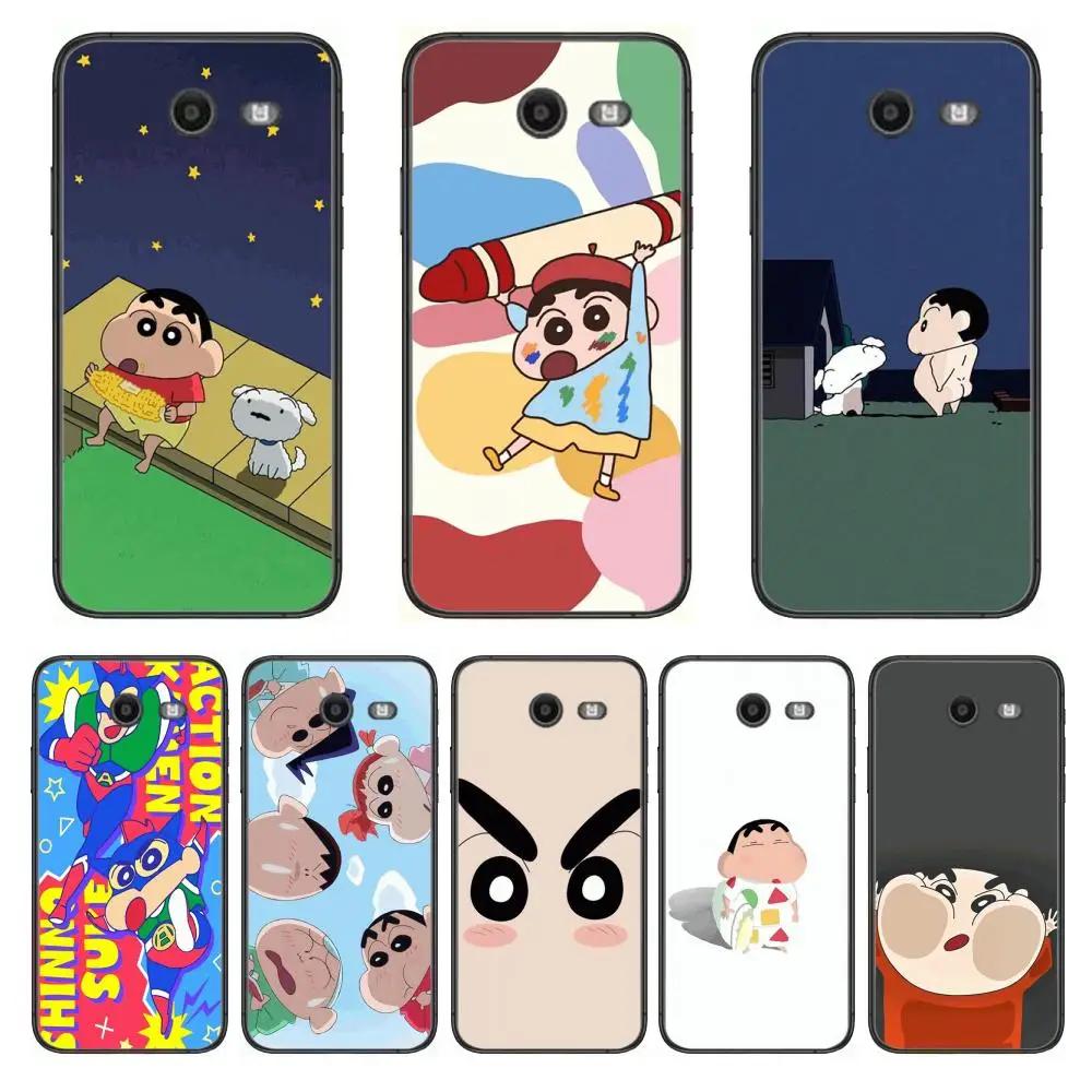 

Cartoon Cute Boy Phone Case Hull For Samsung Galaxy J 4 3 5 6 7 8 EU 2018 Plus 2017 Black Shell Art Cell Cover TPU
