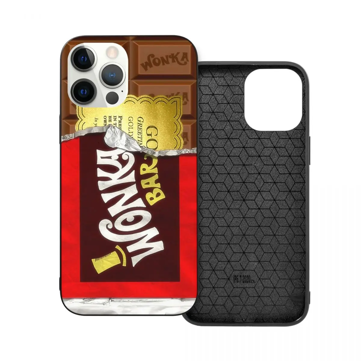 

Wonka Chcolate Golden Classic Revolution PC Glass TPU Phone Bumper for iPhone 13 12 11 Xs Xr X Pro Max Mini 7 8 Se2 Plus 6 6S