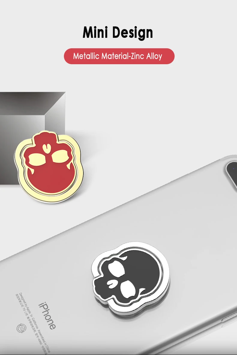 

Dropping Glue Fold Finger Grip Ring Mobile Phone Holder For iPhone Samsung Personalized Styling Mobile Phone Tablet Ring Bracket