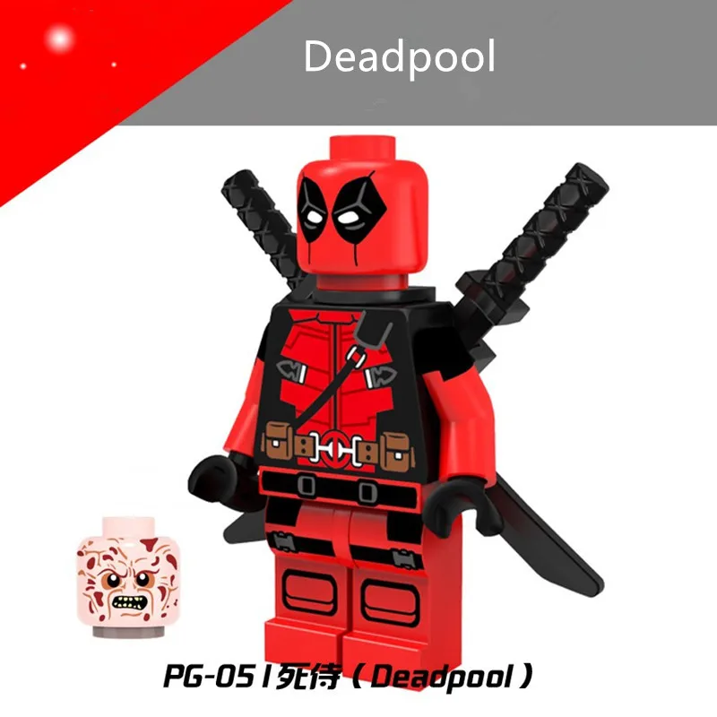 

Marvel Doctor Strange Seedpool Captain America Building Block Toys Super Hero Children's Gifts