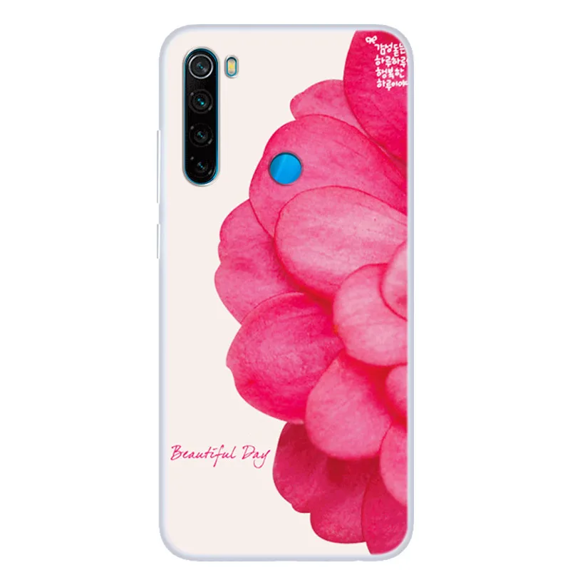 Чехол для Xiaomi Redmi Note 8 T чехол Note8T Мягкая силиконовая задняя крышка телефона из
