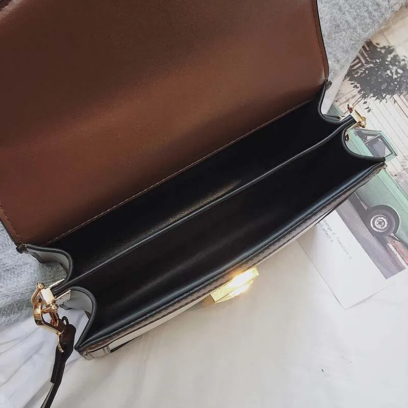 Модная женская маленькая сумочка с панелями кошельки 2019 ретро сумка сумки