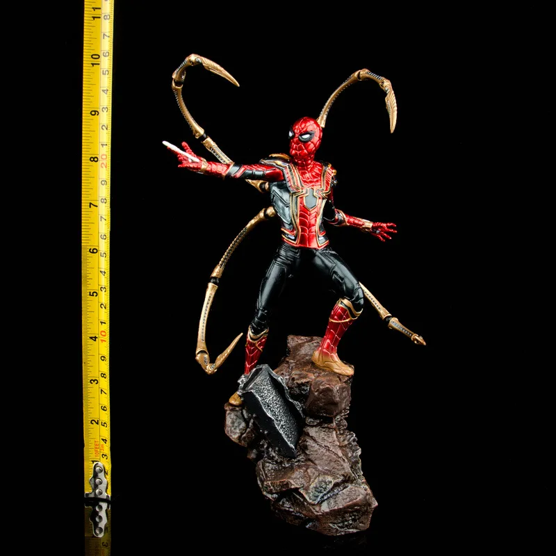 Marvel Avengers Iron Spiderman 1/10 scale PVC figure statue spiderman action collectible model toy 23cm | Игрушки и хобби