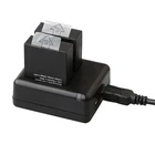 Аккумулятор, SE, 2 шт. x 1100мАч, Akaso V50 Pro, для экшен-камеры