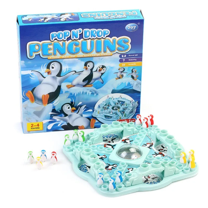 

Penguin Flying Chess Jumping Chess Super Big Dice Parent-Children Competition Interactive Education Toys Kids Board Party Games