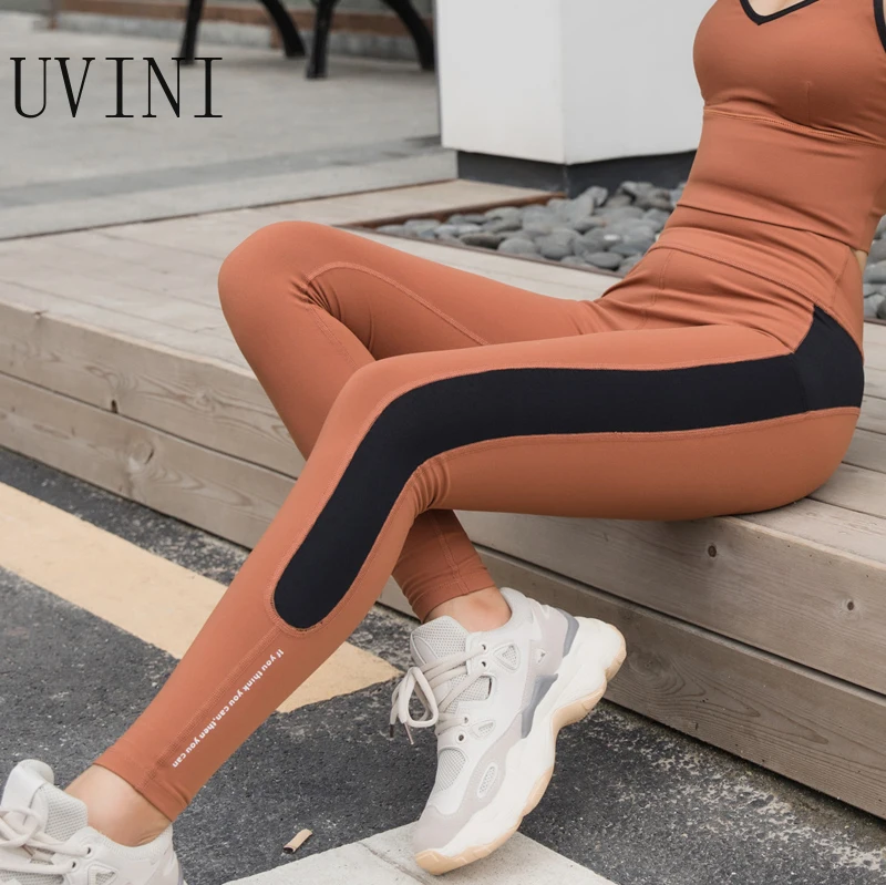 Высококачественные штаны для йоги эластичные фитнеса спортивные Леггинсы