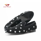 Новые мужские бархатные туфли Jeder Schuh в британском стиле ручной работы со звездой и вышивкой, мужские лоферы для вечерние НКИ и свадьбы, мужские курительные Тапочки