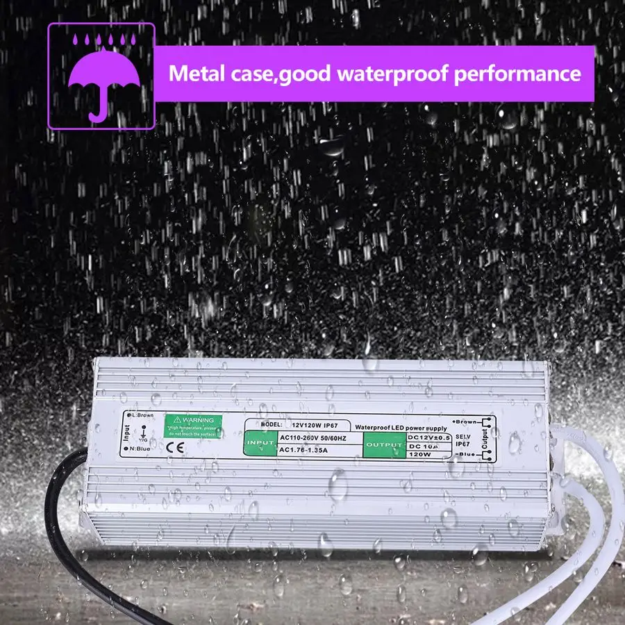 12V 120W Питание адаптер трансформатор электрические трансформаторы светодиодный