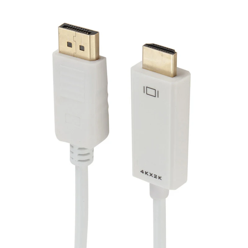 Larryjoe 4K * 2KDp в HDMI совместимая 1 8 м конверсионная линия Большой Dp совместимый 4k HD