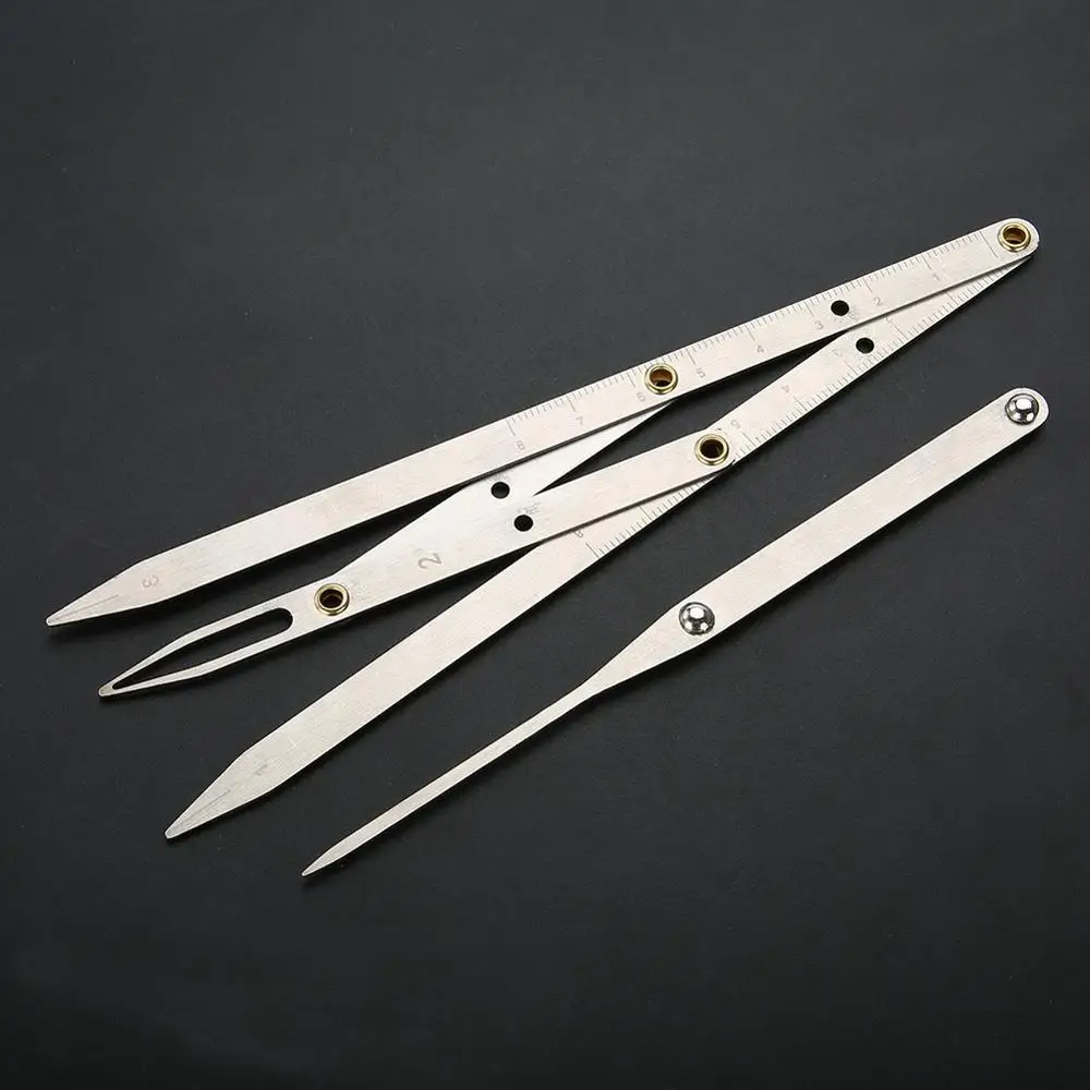 Золотистые Штангенциркули из нержавеющей стали для микроблейдинга