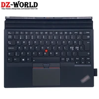 new original ndc nordic base portable backlit thin keyboard with palmrest touchpad for lenovo thinkpad x1 tablet 2nd gen 01ay141