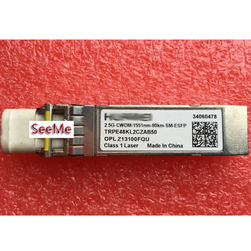 

Huawei(Oplink) TRPE48KL2CZAB50, TRPE48KL2CZAB70, 2.5G-CWDM-1551NM-80KM-SM-ESFP