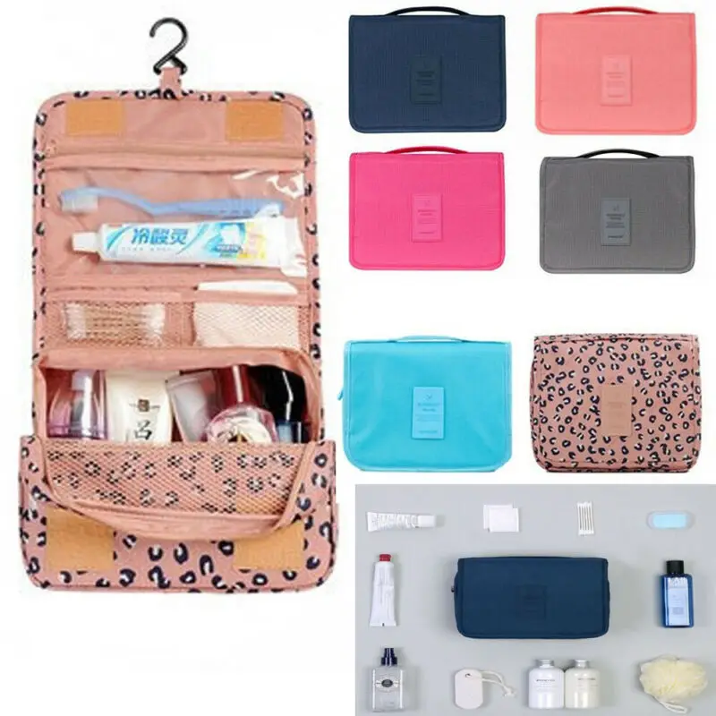 2020 Hot Sale 5Color Hanging Toiletries Bag Makeup Travel Cosmetics Men's Women's Fnishing Shaving Storage | Дом и сад