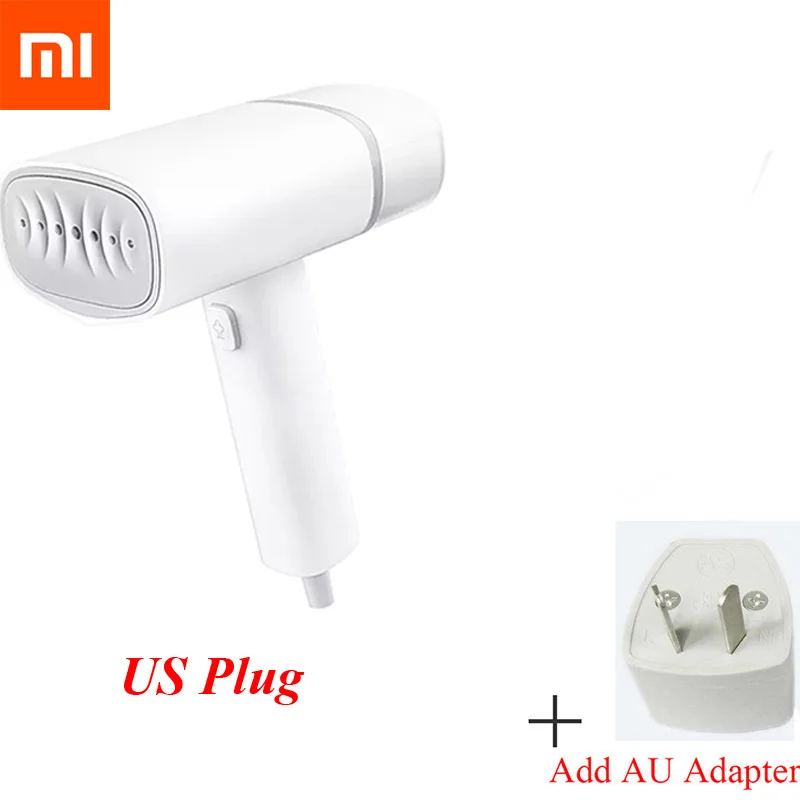 Xiaomi Mijia ZJ ручной паровой утюг, умная Паровая нагревательная машина 1200 Вт, портативный электрический утюг, ручная гладильная машина для одежды - Цвет: Add AU Adapter