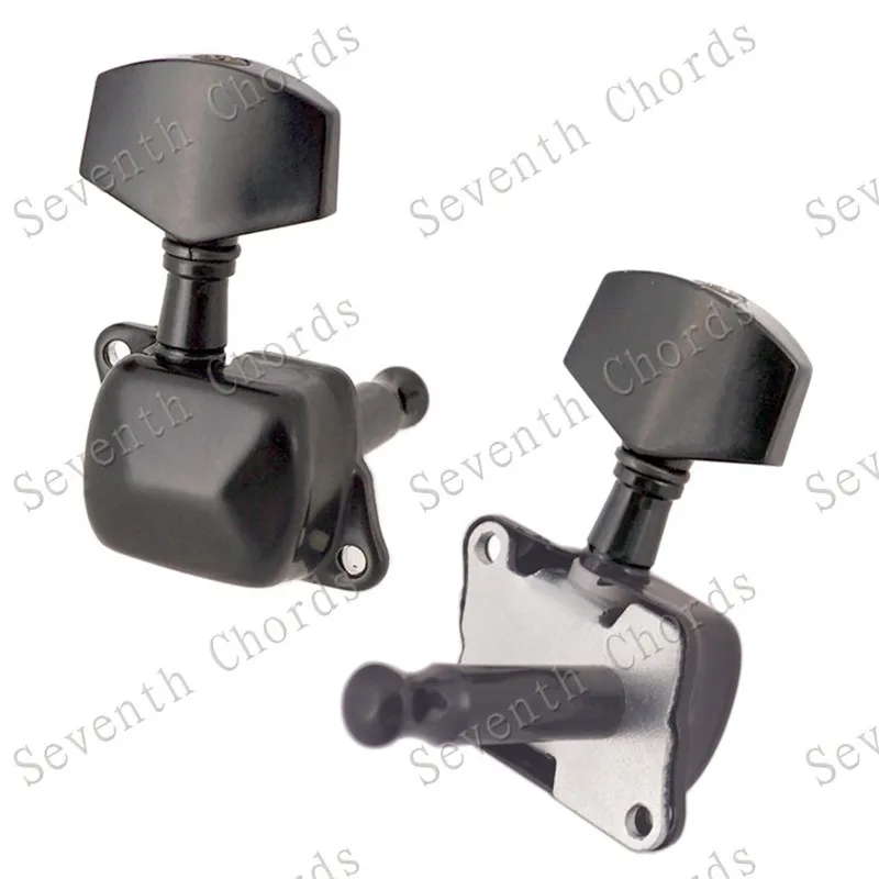 Набор черных полупрозрачных колышек для тюнинга струн ключи тюнеры машинные