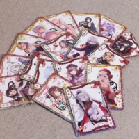 anime azur lane character pattern poker card model toys desktop warship games cards gift