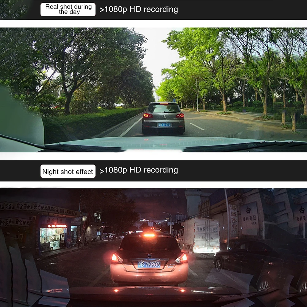 Беспроводной автомобильный видеорегистратор с HD ночным видением электронная