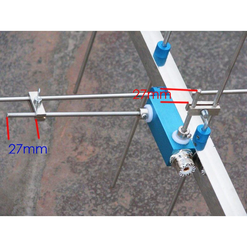 Любительская спутниковая антенна для любителей UV Yagi 430 440 143 146 МГц 15 дБи